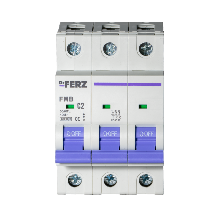 FMB-C 6kA 3P 02 х-ка C Автоматический выключатель